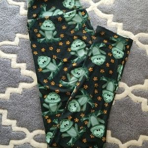OS LuLaRoe frog leggings